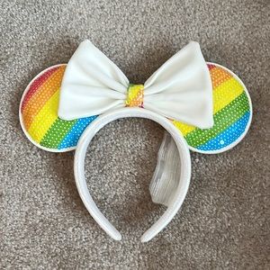 Disney Rainbow Loungefly Minnie Mouse Ears